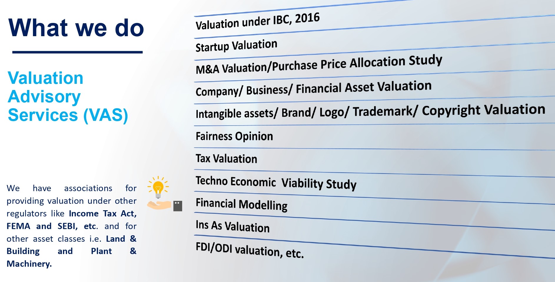 IBC- valuation services 